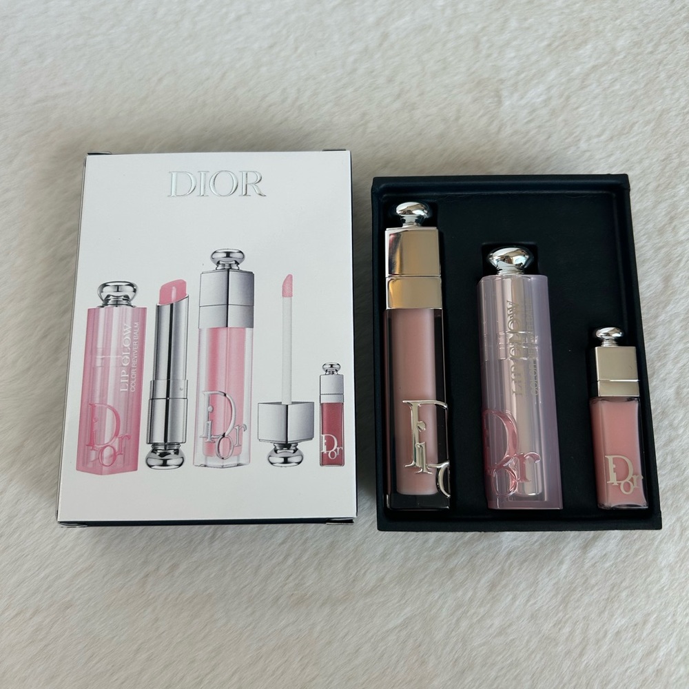 Dior Addict Lip Balm Lip Gloss Set NWT